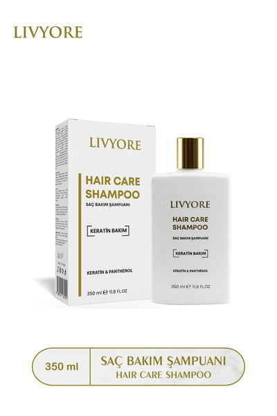 LİVYORE Hair Care Keratin Bakım Şampuanı 350 ml