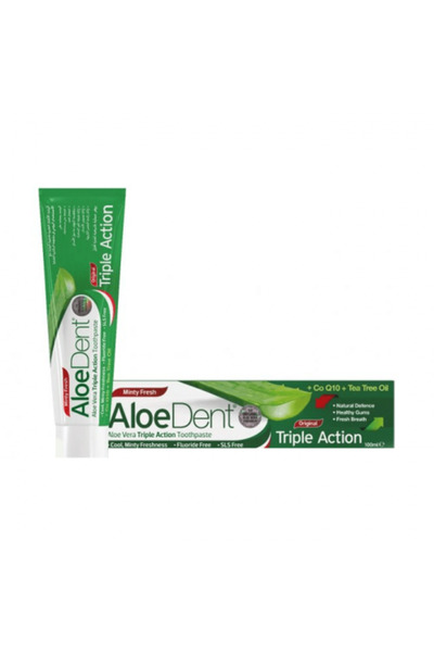 ALODENT معجون أسنان بخلاصة الصبار 100 مل ثلاثي المفعول