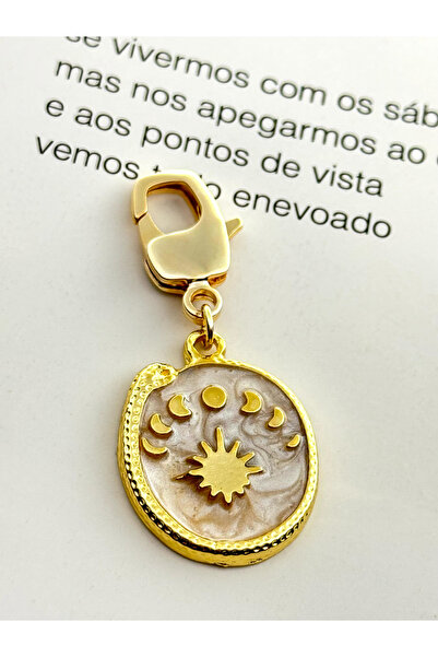 roshel Güneş Temalı Çanta Ayakkabı Charm'ı Altın Renk