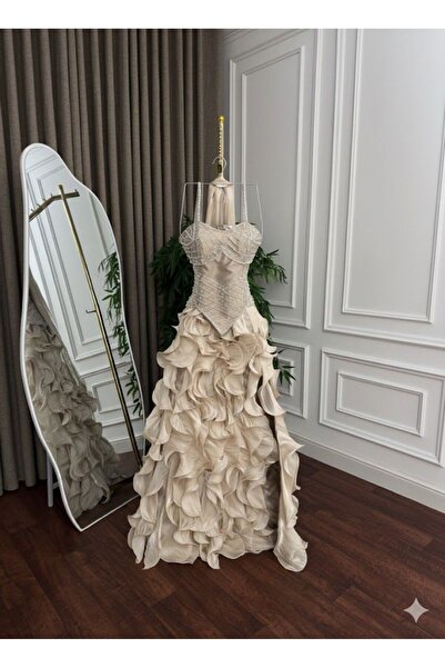 BTROON فستان سهره طبقات