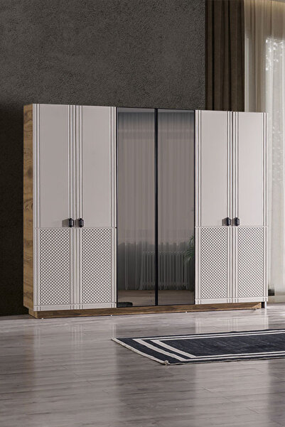 Eymense Luna 6 Kapaklı Gardırop Dolap