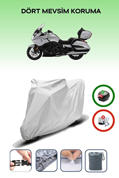 Breen Bmw K 1600 Grand America GRAY MOTORCYCLE BRAND REAR BAG UNCOMPATIBLE