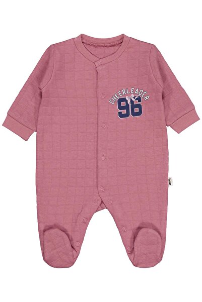 Civil Baby 96 Κεντητό Φορμάκι 1-9 Μηνών - Ροζ 9-12 Μηνών