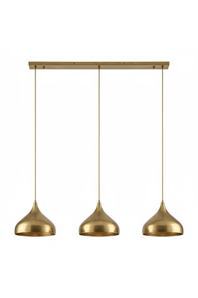 RONİSU AYDINLATMA Lubango 3'lü Sıralı Avize RA-AVZ- 5637-21-89