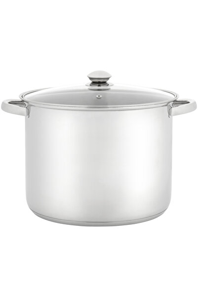 JUDGE κατσαρόλα με καπάκι, ανοξείδωτο ατσάλι, 28 cm, 13 l, ασημί