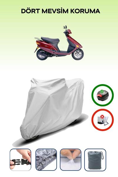 Breen حقيبة خلفية رمادية اللون متوافقة مع غطاء محرك الدراجة النارية من هوندا بالي