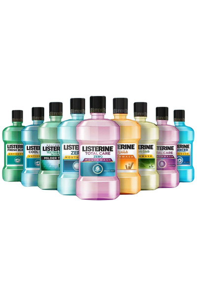 Listerine غسول الفم الأصلي بنكهات متنوعة - 500 مل (قد يحصل العميل على أي نكهة)