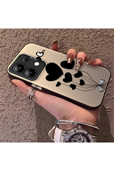 ucuc جراب هاتف من السيليكون المحمي بنمط بالون القلب متوافق مع هاتف Xiaomi Red...