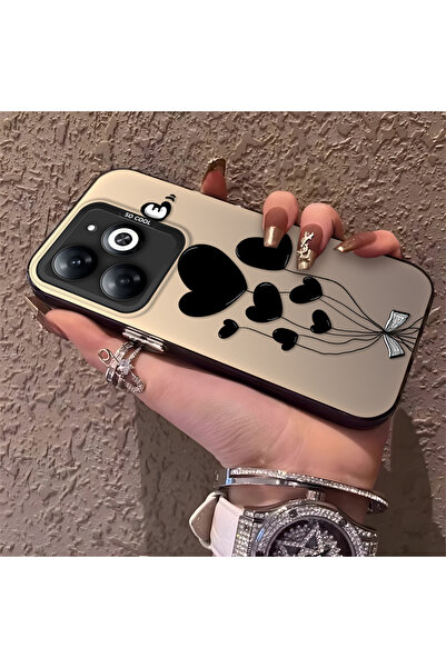 ucuc جراب هاتف سيليكون واقي بنمط بالون القلب متوافق مع تكنو سبارك 20