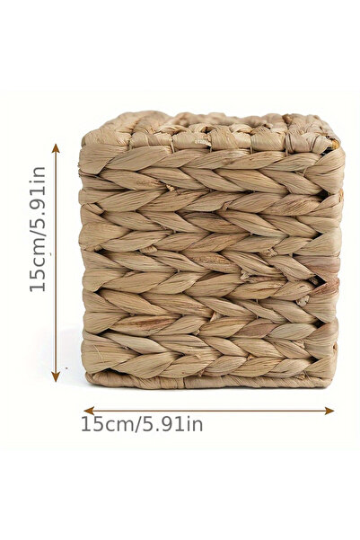 Choice Yellow Bohemian style tissue box holder - Decorative handkerchief cube, suitable for bathroom and de