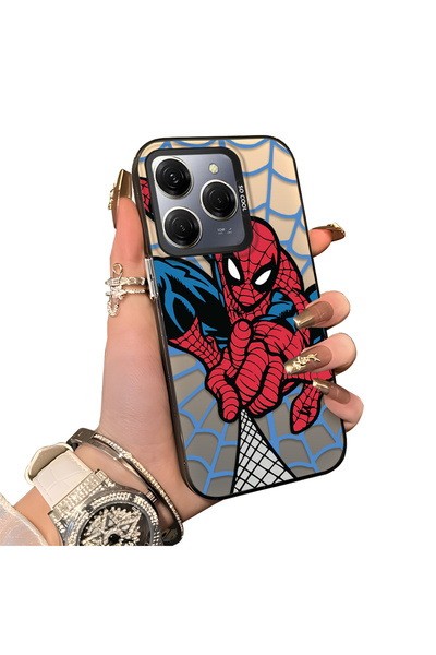 ucuc جراب هاتف سيليكون واقي شهير متوافق مع تكنو سبارك 20 برو 5G بتصميم سبايدرمان