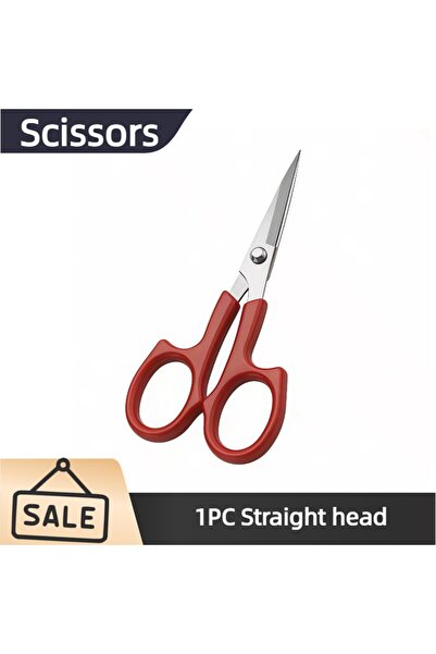 Choice1 مقص تطريز مستقيم الرأس (قطعة واحدة) ونصف مقص تطريز مستقيم/كوع بطول 5....