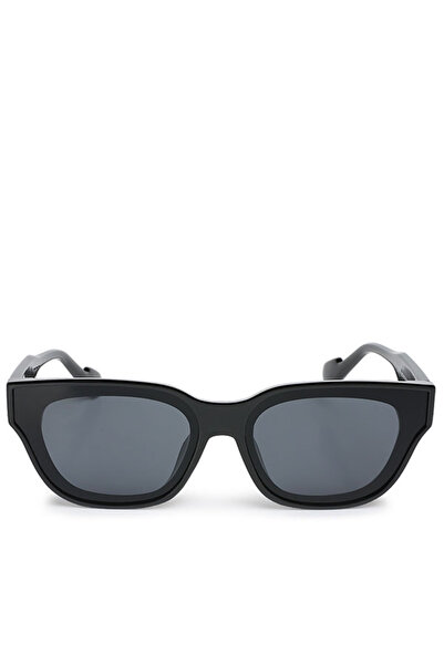 london Rag Women Square Cat Eye Sunglasses in Black