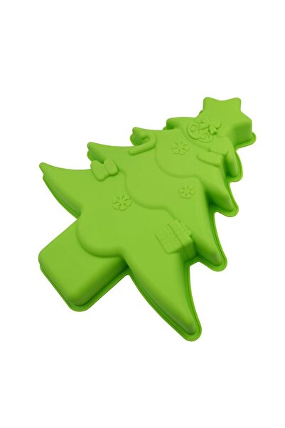Choice Christmas tree mold Christmas Silicone Baking Mold Classic Green Christmas Tree/Pendant MoldChocolat