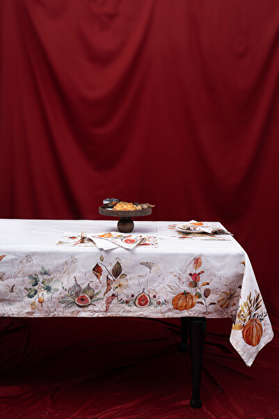 Marie Lou Față de masă cu dovleac și tematică de Crăciun