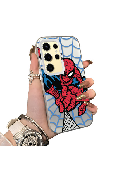 ucuc حافظة هاتف سامسونج جالاكسي S24 ألترا متوافقة مع حافظة هاتف سبايدرمان الس...