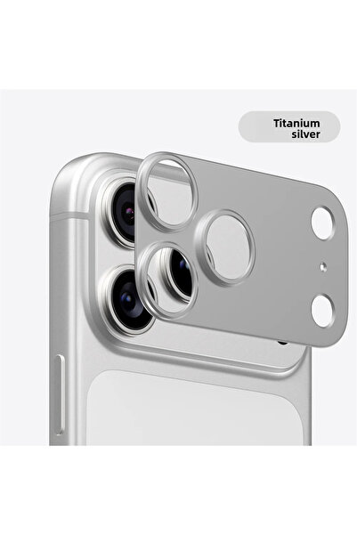 Choice 1Set For 17 ProMax Silver 1-3Set Ultra HD Alloy Metal Camera Film for ...