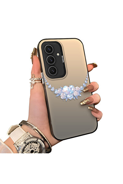 ucuc حافظة حماية من السيليكون متوافقة مع هاتف سامسونج جالاكسي S24 بلس مع تفاص...