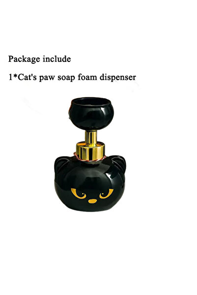 Choice Light Grey Cute Cat Paw Foam Soap Dispenser Funny Cute Cat Paw Flower Shape Foam Soap Pump Bottles C