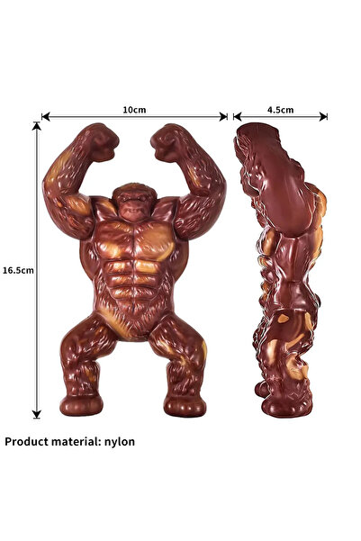 Choice 1 Pc Indestructible Gorilla Dog Chew Toys for Aggressive Chewers Large Dog Chewing Stick Indestructi