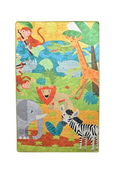 Chilai Home Anti-slip children's rug Animals 100x150 cm