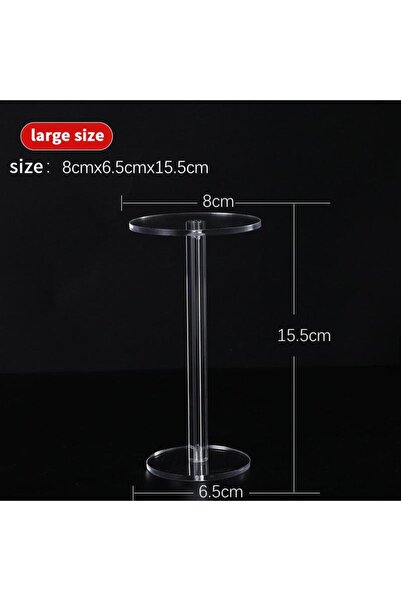 Choice حامل عرض دائري من الأكريليك مقاس A3، قاعدة عرض شفافة لشخصيات الأكشن، و...