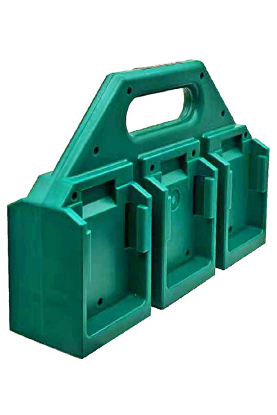Choice 6 Slot For Makita 18V Lithium Battery Case Storage Rack Handheld Li-io...