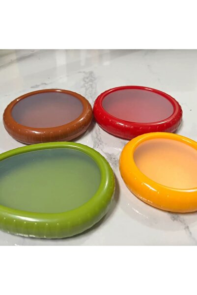 Choice 4pcs set 4Pc/1pc Fresh-Keeping Crisper for Fruits Vegetable Avocado Tomato Lemon Onion Reusable Kitc