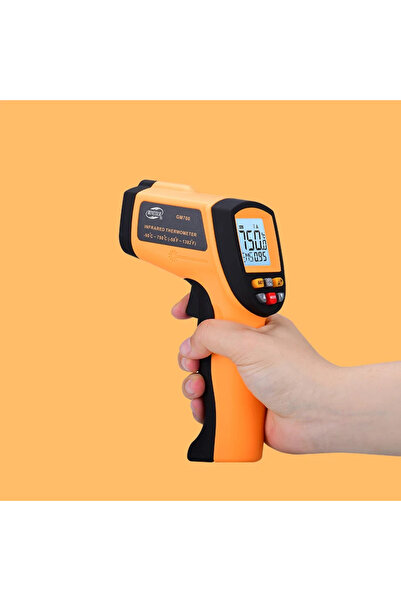 Choice GM320-English Infrared Thermometer Handheld Heat Temperature Tester Non-Contact Pyrometer Oil Temper