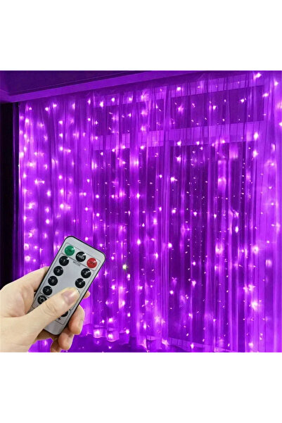 Choice 6x3M 600LEDs Purple 6x3M LED USB Curtain String Fairy Lights Christmas...