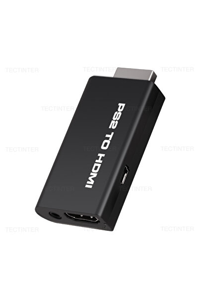 Choice black For PS2 to HDMI-Compatibale Full HD 1080P Converter Audio Video ...