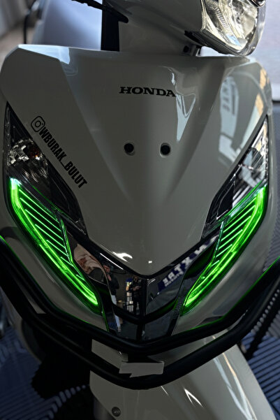 Banxtre ملصق فيلم المصباح الأمامي بتصميم مميز لدراجة هوندا أكتيفا (مناسب لمود...