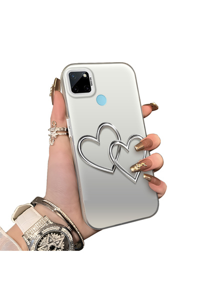 ucuc حافظة حماية من السيليكون متوافقة مع هاتف Realme C21Y/C25Y