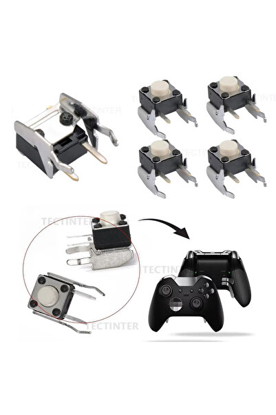 Choice 10 PCS Repair Parts For Xbox Series X/S Xbox One S/X Elite Controller Replacement RB LB Bumper Butto