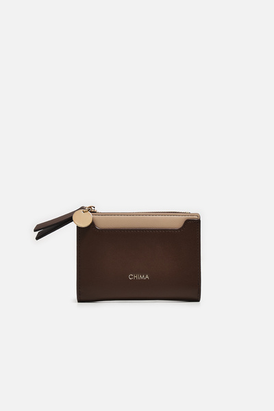 AKSWSUAR Minimalist Fermuarlı Cüzdan