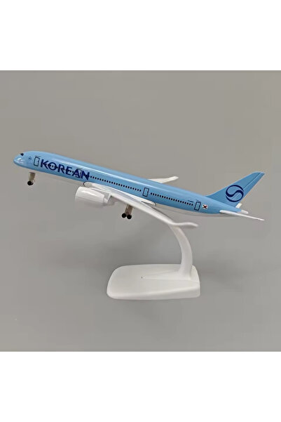 Choice طائرة إيرباص A350 الكورية، بمقياس 1:400، مصنوعة من المعدن، بطول 20 سم. نموذج طائرة من سبيكة مصبوبة تابعة لشركة الخطوط الجوية الكورية إيرباص A350.