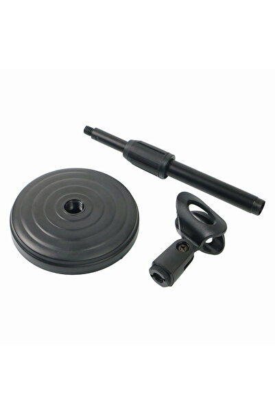 Choice Black Microphone Stand Desktop Adjustable Lifting and Weighting Disc B...