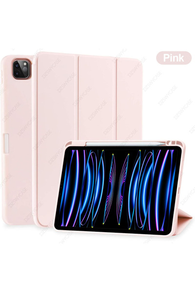 Choice جراب وردي اللون لجهاز iPad Pro مقاس 11 بوصة من الجيل الرابع/الثالث/الث...