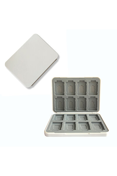 Choice WHITE Suitable for Switch1/2 Game Card Storage Box, with 16 Game Card ...