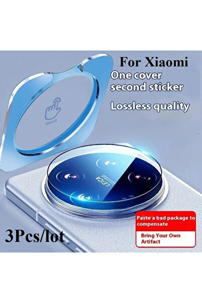 Choice 3 Pcs POCO F7 Ultra 3 Pcs Full Glue Camera Lens Tempered Glass For Mix Fold4 POCO F7 Pro Mi 14 15 U