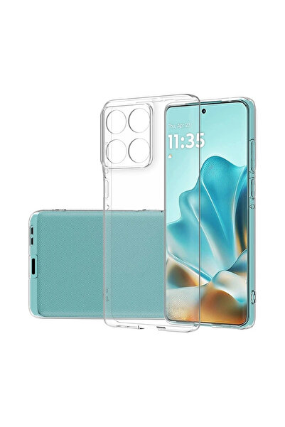 Choice For MOTO G86 Power Transparent Slim Soft TPU Clear Transparent Phone C...