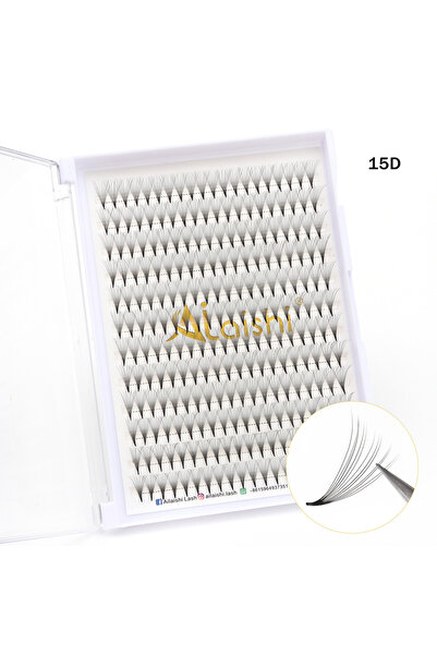 Choice3 11 مم 0.07 مم D 15D AILAISHI رموش كثيفة جاهزة 5D 6D 10D 12D 15D 20D مزيج رموش فردية جاهزة