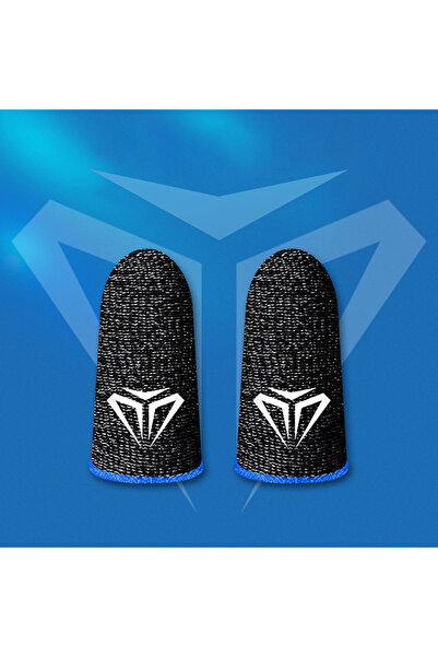 VAKIND 1Pair-2Pcs Blue 1-5Pair Finger Cots Gaming Fingertips Glove Ultra-thin...