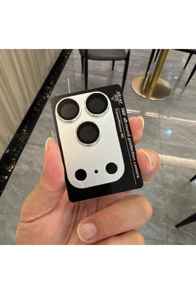 Choice iPhone 17 pro max Silver AR Aluminum Alloy Armor Camera Lens Protector...