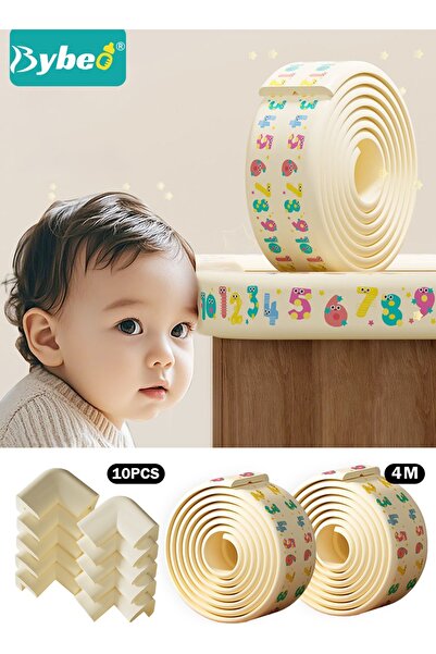 BYBEO Baby Proofing Edge & Corner Guard Protector Set, Edge Safety Bumpers, B...