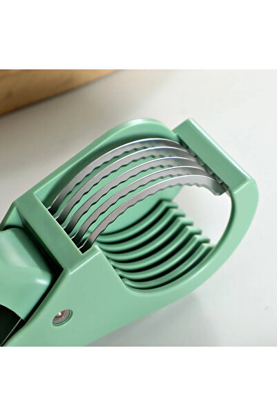 Choice قطاعة خضروات وفواكه متعددة الوظائف من دامالي، لون أخضر فاتح، مصنوعة من...