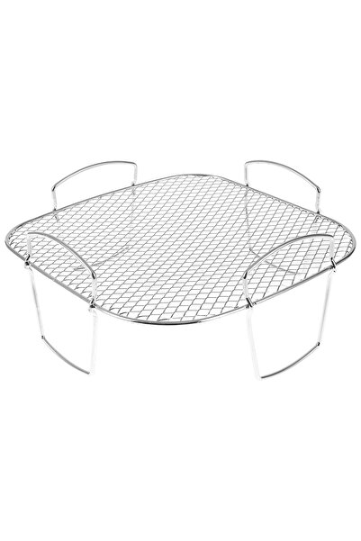 Choice رف تحميص مربع متعدد الوظائف متوافق مع المقلاة الهوائية، مجفف الطعام، ر...