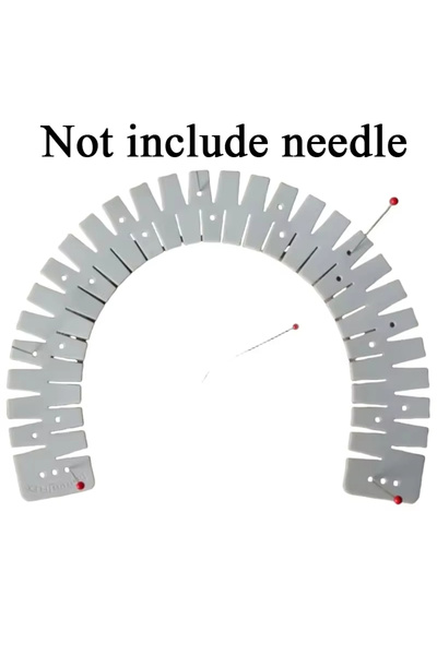 Choice 1 Silicone Hemmer Flexible Sewing Tool Hem Ruler Sewing Auxiliary Tool with Marking Holes for Sewin.