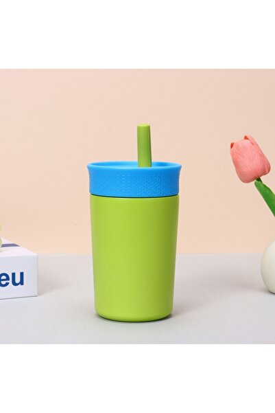 Choice كوب ترمس أخضر محمول سعة 12 أونصة، مصنوع من الفولاذ المقاوم للصدأ، يحاف...