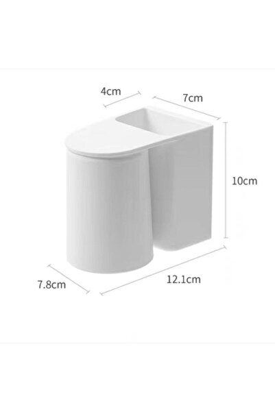 Choice A 〔CC55〕Magnetic Mouthwash Cup Brush Cup, Wall Mounted Household Simple Wash Cup Set, Toothbrush St.